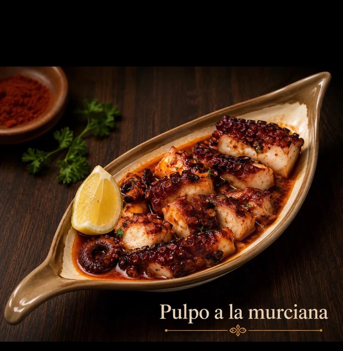 Pulpo a la murciana
